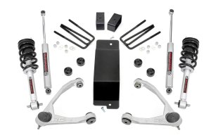 GMC Sierra 1500 Suspension Lift Kit - Rough Country - 3.5 Inch Lift Kit | UCA | N3 Struts - '07-'13